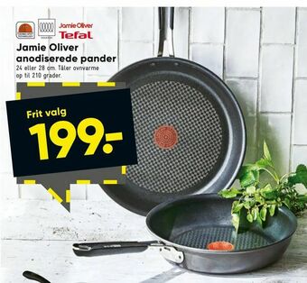 Bilka Jamie Oliver anodiserede pander tilbud