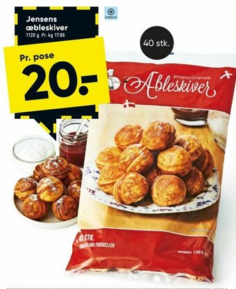 Bilka Jensens æbleskiver tilbud