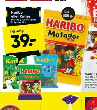 Bilka Haribo eller Katjes tilbud