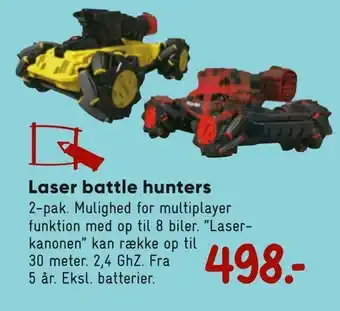 Laser battle hunters