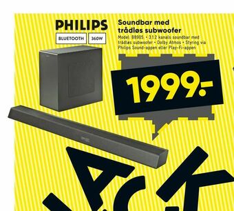 Bilka Soundbar med trådløs subwoofer tilbud