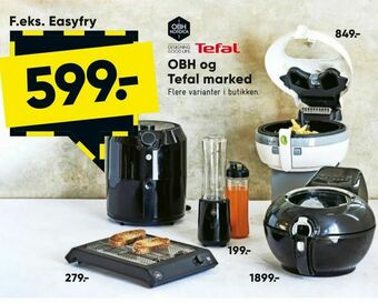 Bilka OBH og Tefal marked tilbud