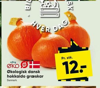 Bilka Økologisk dansk hokkaido græskar tilbud