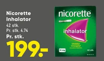 Bilka Nicorette Inhalator tilbud