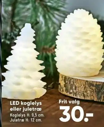 Bilka LED koglelys eller juletræ tilbud