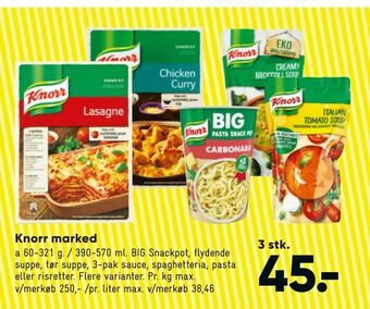 Bilka Knorr marked tilbud