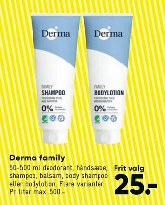 Bilka Derma family tilbud