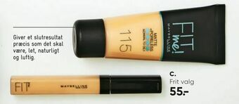 Bilka Fit Me foundation eller concealer tilbud