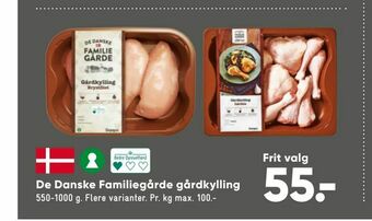 De Danske Familiegårde gårdkylling