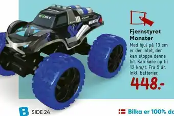 Bilka Fjernstyret Monster tilbud