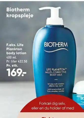 Bilka Life Plankton body lotion tilbud