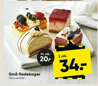 Bilka Små flødekager tilbud