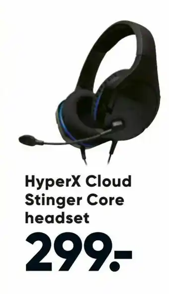 Bilka HyperX Cloud Stinger Core headset tilbud