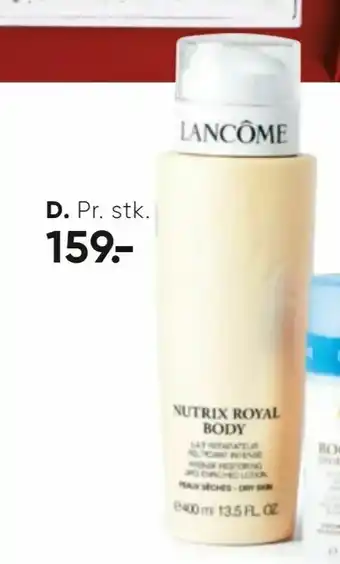 Lancôme Nutrix Royal body lotion