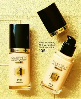 Facefinity All Day Flawless 3in1 foundation