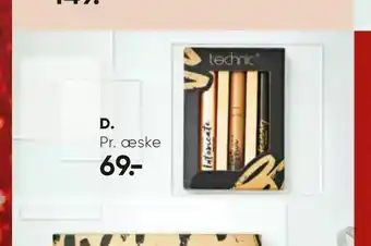Bilka Technic mascara og serum tilbud
