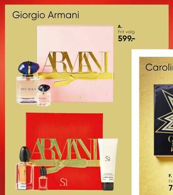 Bilka Giorgio Armani My Way tilbud