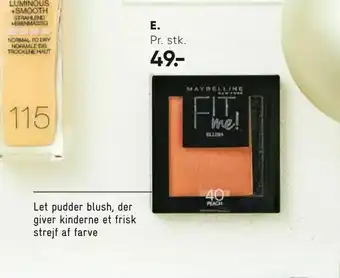 Bilka Fit Me blush tilbud