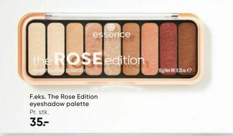 Bilka The Rose Edition eyeshadow palette tilbud