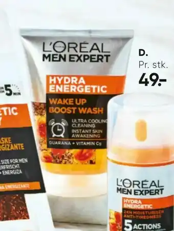 Bilka Men Expert Hydra energetic vask tilbud