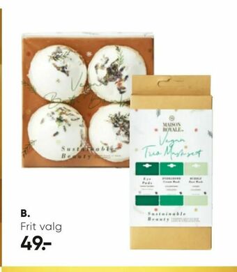 Bilka Maison Royale Sustainable beauty tilbud