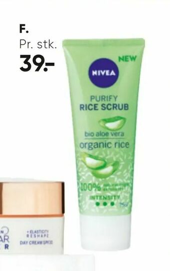 Bilka 75 ml Nivea Rice scrub tilbud