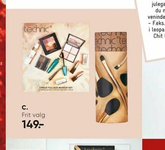 Bilka Technic børstesæt tilbud