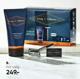 Gillette King C gaveæske
