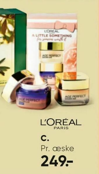 Bilka L'Oréal Paris Golden Age. Dag- og natcreme tilbud