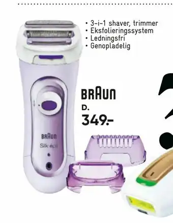 Bilka Silk-épil lady shaver tilbud