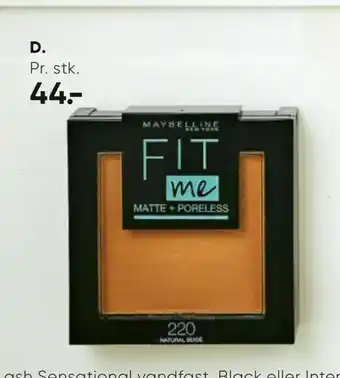 Fit Me powder