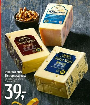Føtex Riberhus eller Tistrup skæreost tilbud