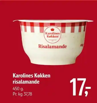 Karolines Køkken risalamande
