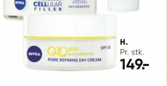 Bilka 50 ml Nivea Q10 plus dagcreme tilbud