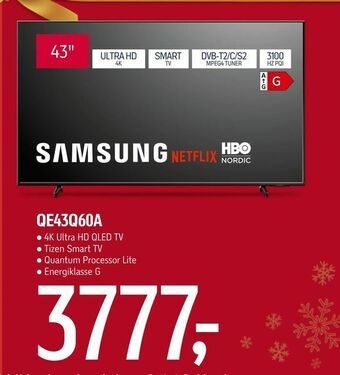 Føtex SAMSUNG Qe43q60a tilbud