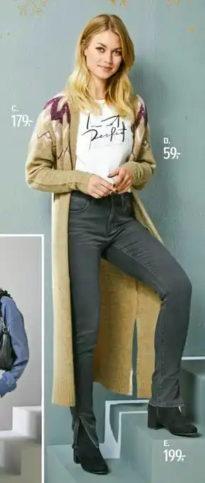 Føtex Cardigan eller jeans tilbud