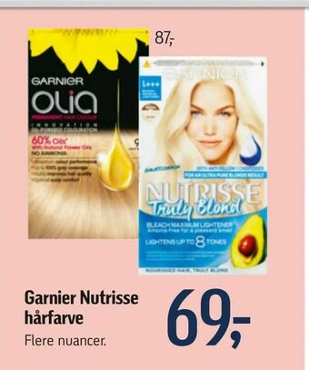 Føtex Garnier Nutrisse hårfarve tilbud