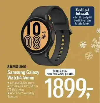 Føtex Samsung Galaxy Watch4 44mm tilbud
