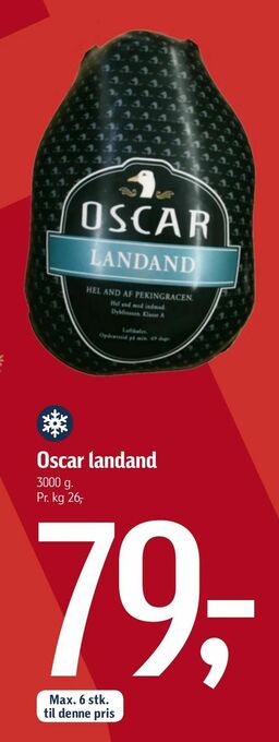 Føtex Oscar landand tilbud