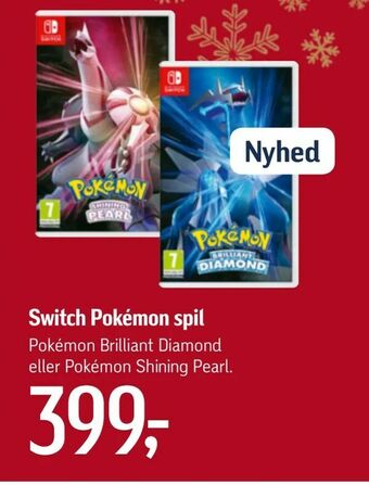 Føtex Switch Pokémon spil tilbud