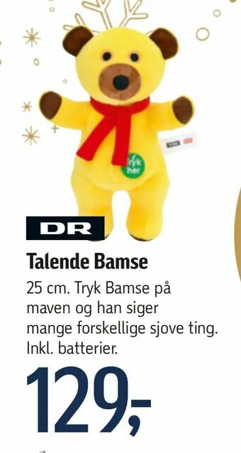 Føtex Talende Bamse tilbud