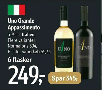 Føtex Uno Grande Appassimento tilbud