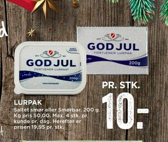 MENY Lurpak tilbud