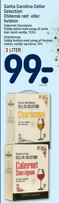 Santa Carolina Cellar Selection Chilensk rød- eller hvidvin
