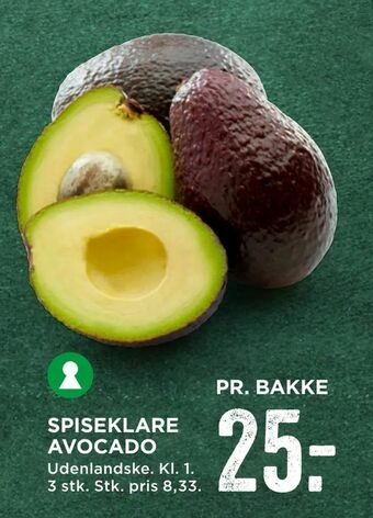 MENY Spiseklare avocado tilbud