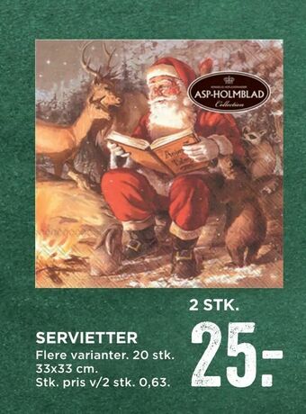 MENY Servietter tilbud
