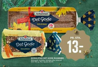 MENY Schulstad det gode rugbrød tilbud