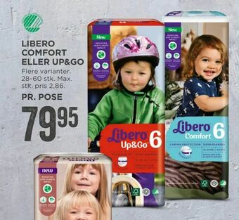 MENY Libero comfort eller up&go tilbud