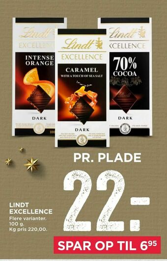MENY Lindt excellence tilbud