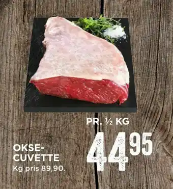 MENY Okse- cuvette tilbud